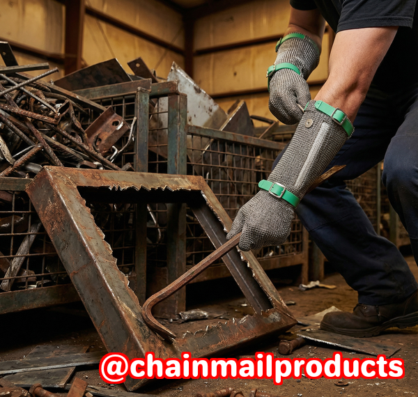 Steel Metal Chainmail vs Fabric PPE Steel Metal Chainmail vs Fabric PPE