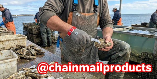 Steel Metal Chainmail for High-Risk Jobs Steel Metal Chainmail for High-Risk Jobs