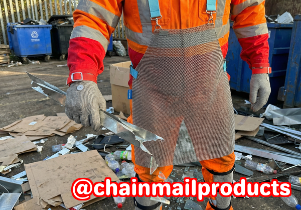 How Stainless Steel Chainmail Prevents Cuts in Hazardous Work Environments
